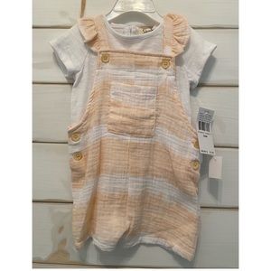 Jessica Simpson Kids 18M romper + Tshirt